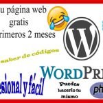 como crear una página web gratis paso a paso