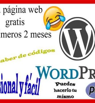 como crear una página web gratis paso a paso